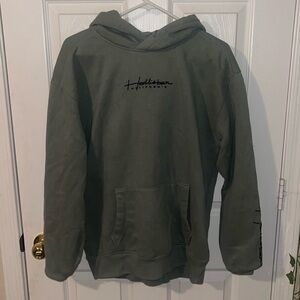 Green Hollister Hoodie